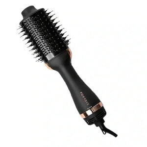 FOXYBAE Rose gold hair drying brush
